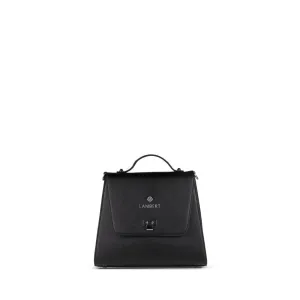 Le Elie - Sac à main 3-en-1 en cuir vegan noir
