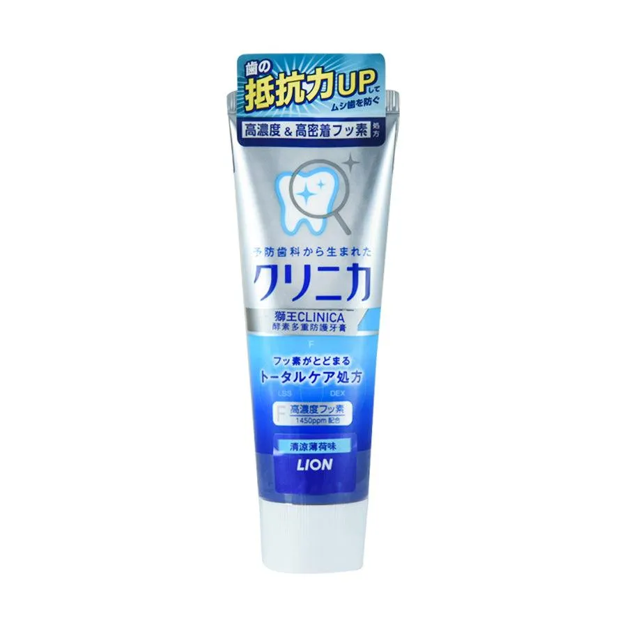 LION Clinica Enzyme Multi-Protection Toothpaste (Cool Mint)  (130g)