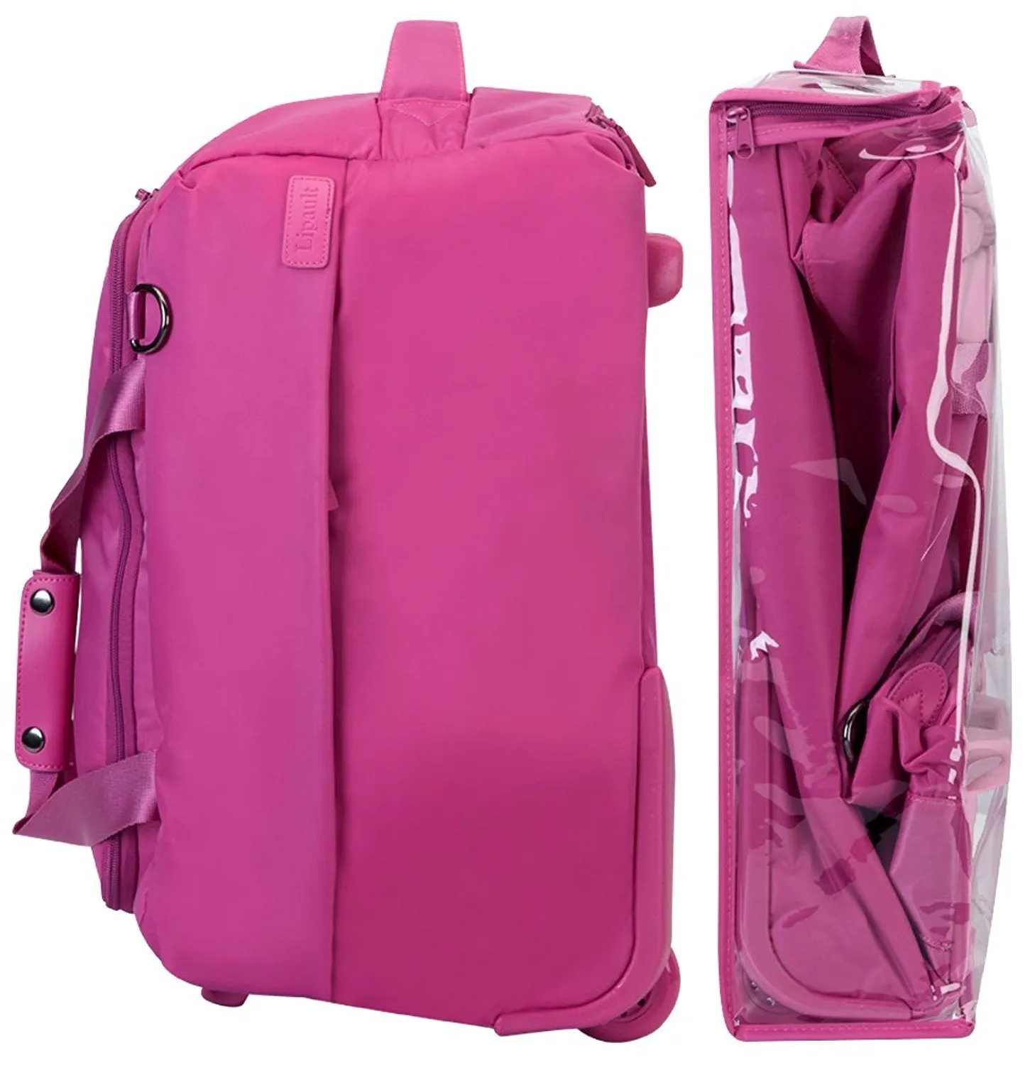 Lipault Foldable 20" 2-Wheel Wheeled Duffel Bags