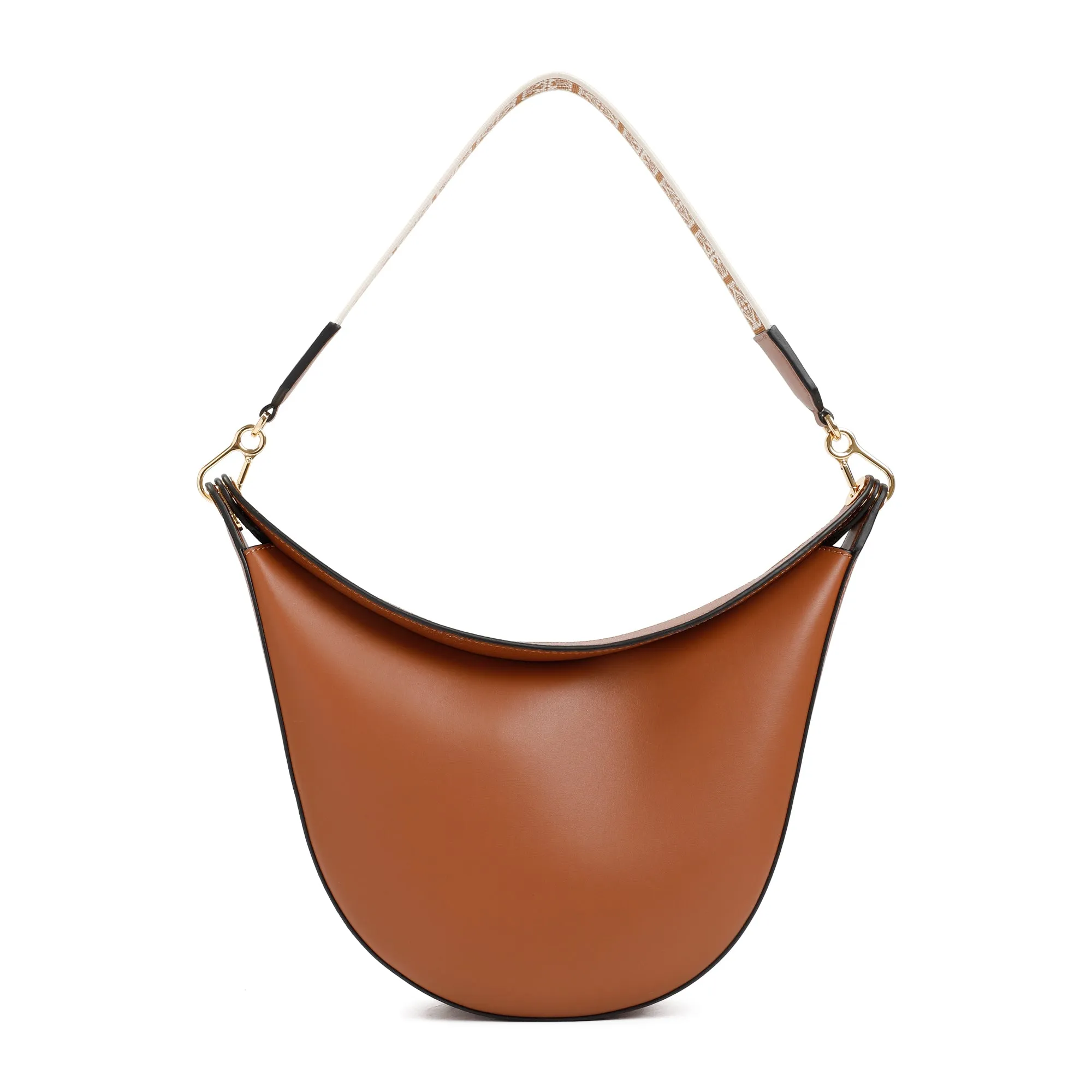 Loewe Luna Logo Embroidered Shoulder Bag