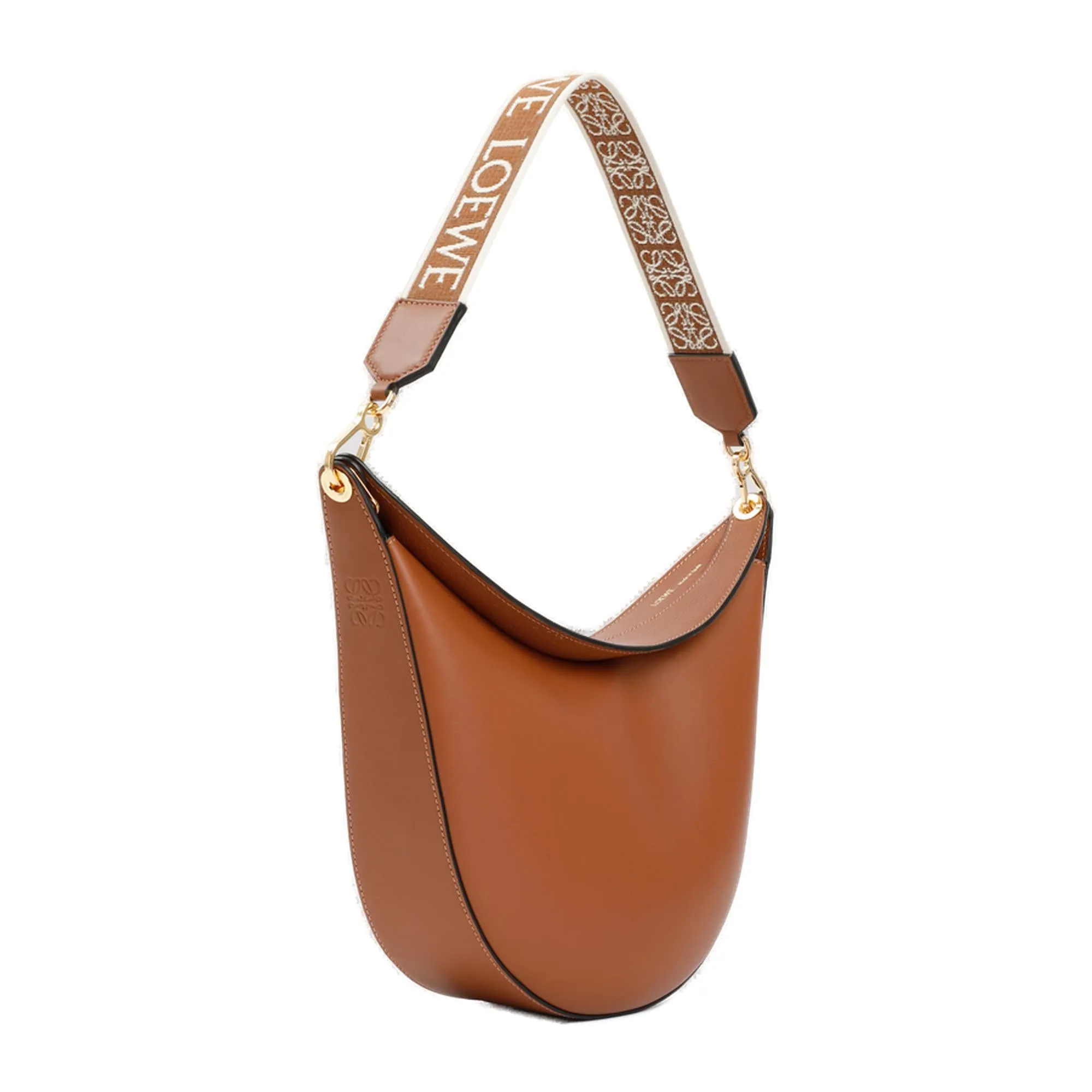 Loewe Luna Logo Embroidered Shoulder Bag