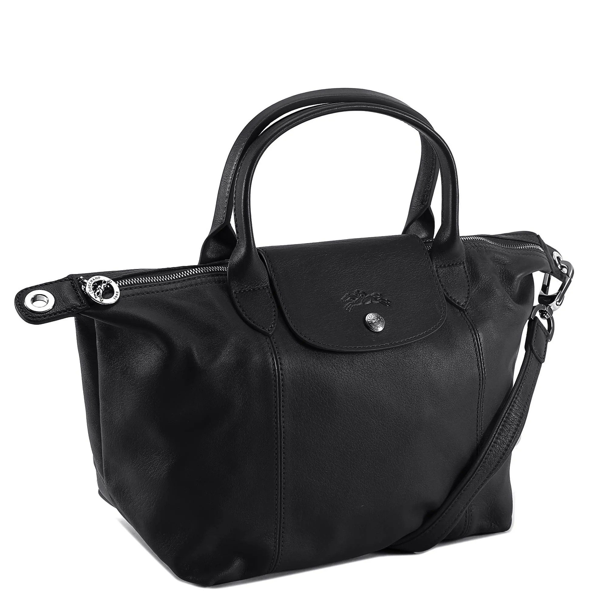Longchamp Le Pliage Cuir Tote Bag