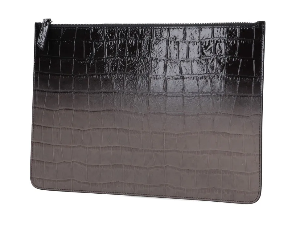 Maison Margiela Four-Stitch Zipped Clutch Bag