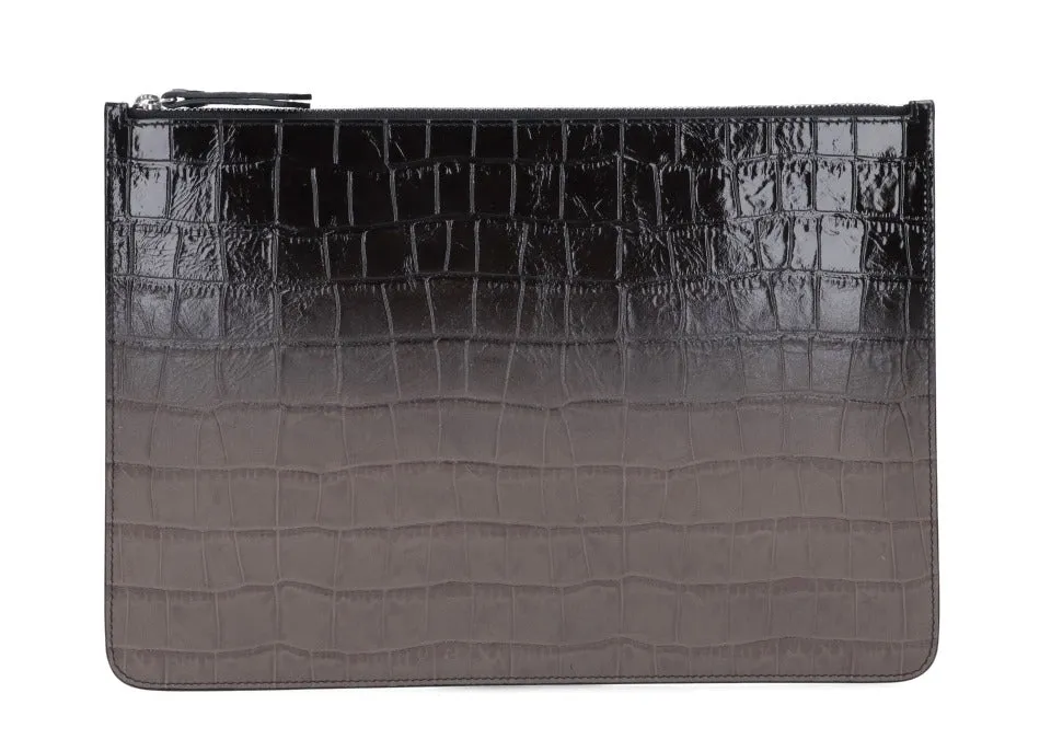 Maison Margiela Four-Stitch Zipped Clutch Bag