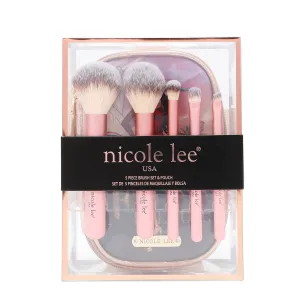 MAKEUP BRUSH SET W/ POUCH