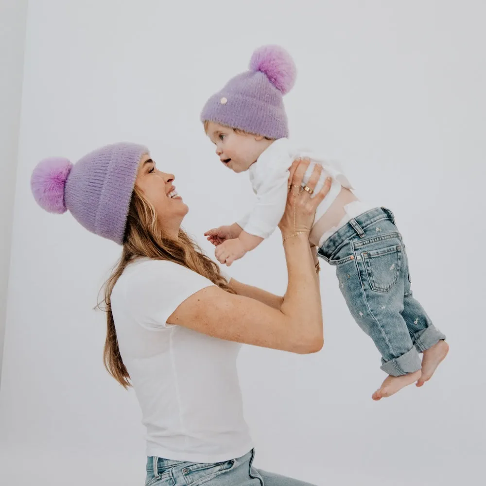 Mama Bear Fuzzy Beanie