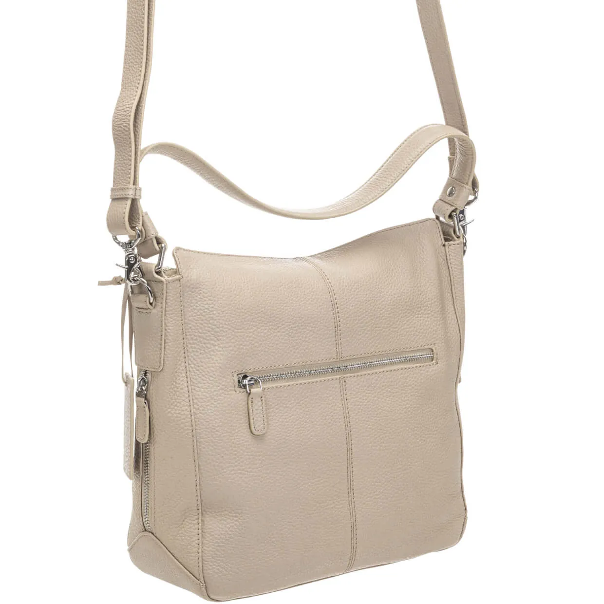Mancini Pebbled Kate Crossbody bag