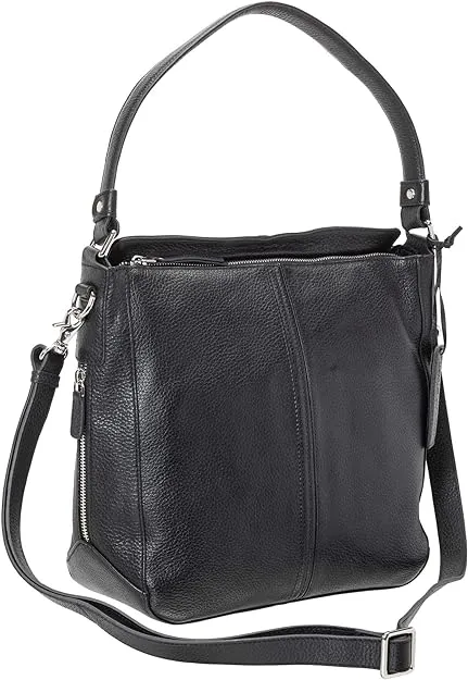 Mancini Pebbled Kate Crossbody bag