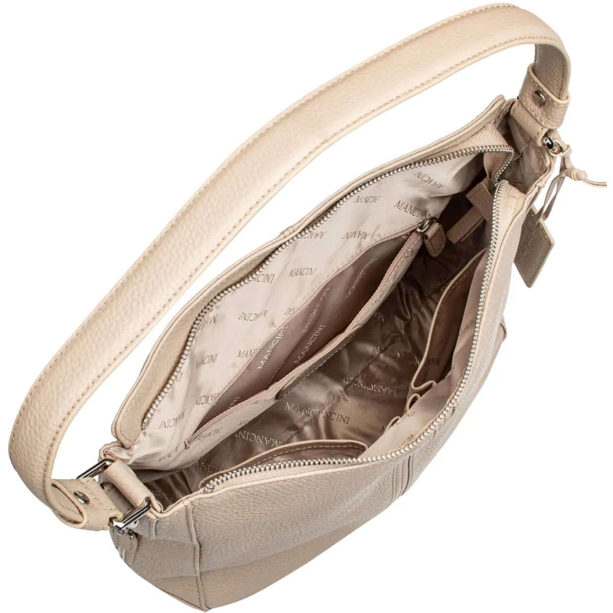 Mancini Pebbled Kate Crossbody bag