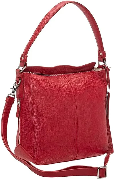 Mancini Pebbled Kate Crossbody bag