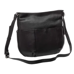 Mancini Pebbled Katherine Shoulder Bag