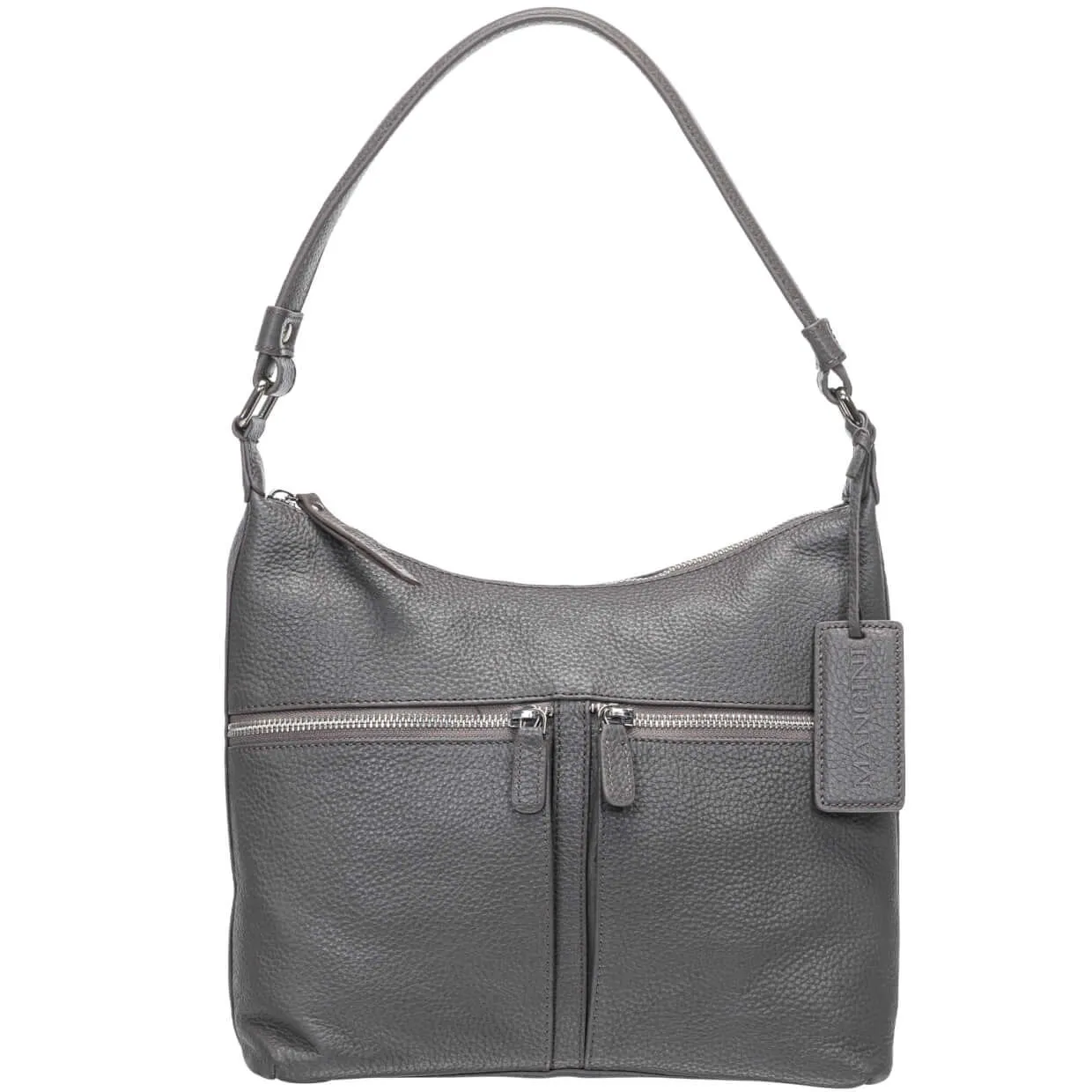 Mancini Pebbled Renne Shoulder Bag