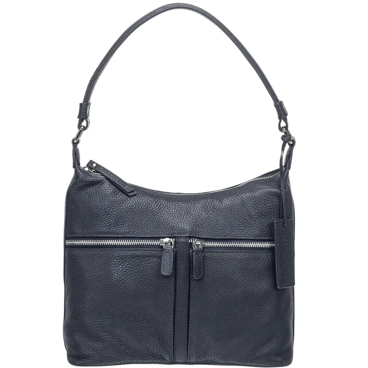 Mancini Pebbled Renne Shoulder Bag