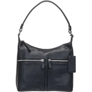 Mancini Pebbled Renne Shoulder Bag