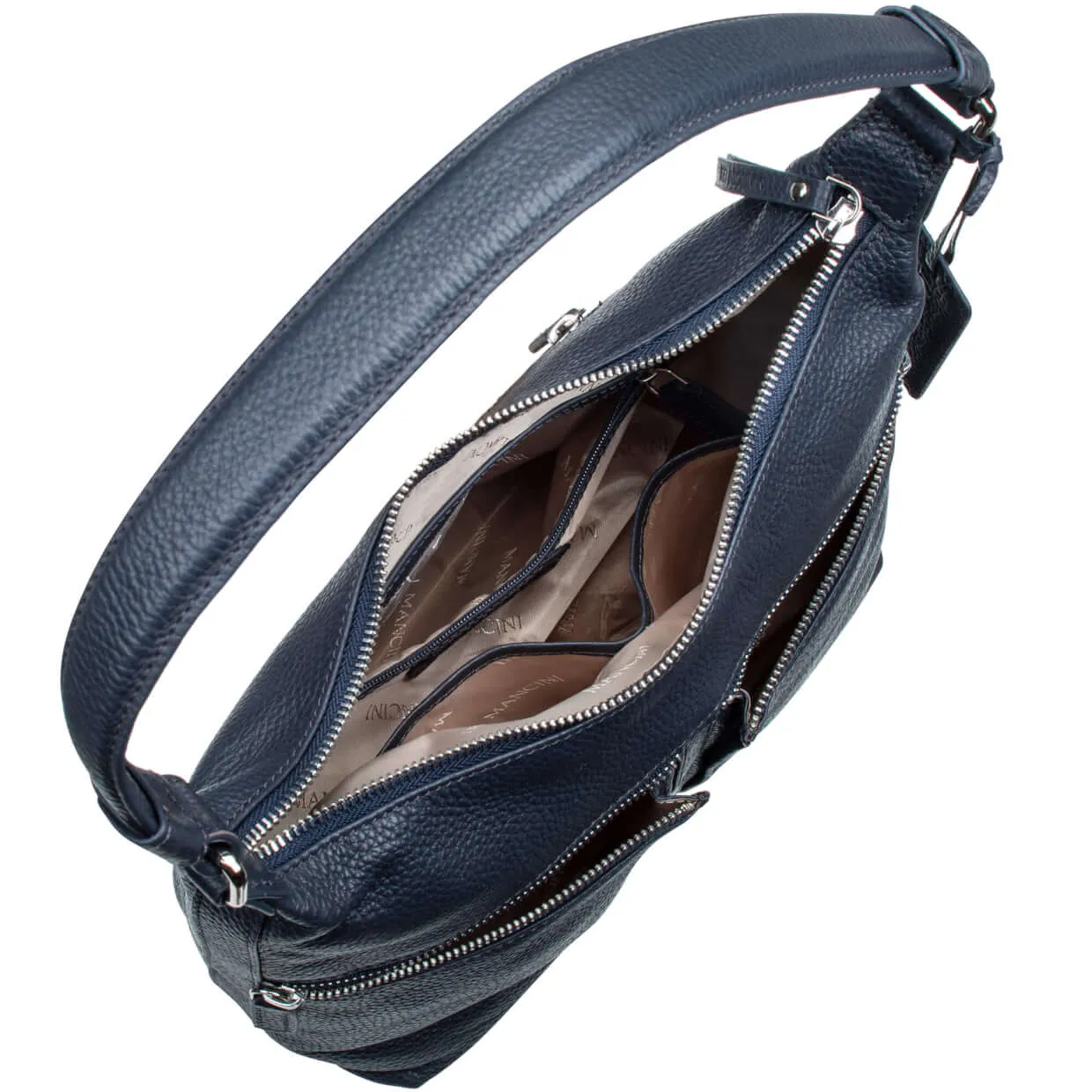 Mancini Pebbled Renne Shoulder Bag