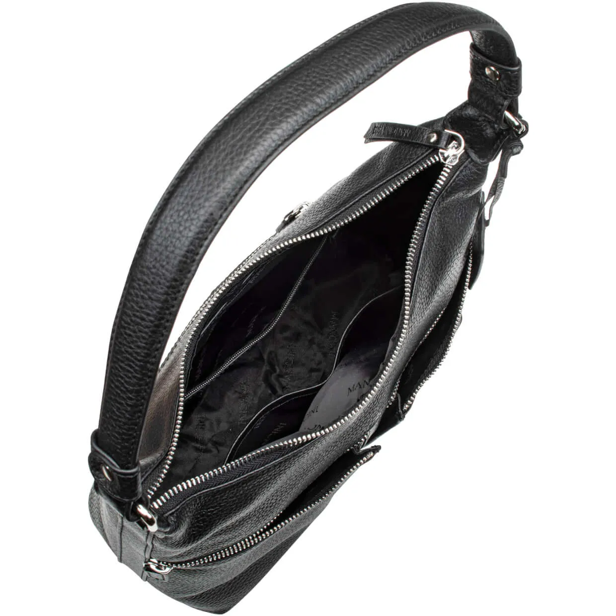 Mancini Pebbled Renne Shoulder Bag