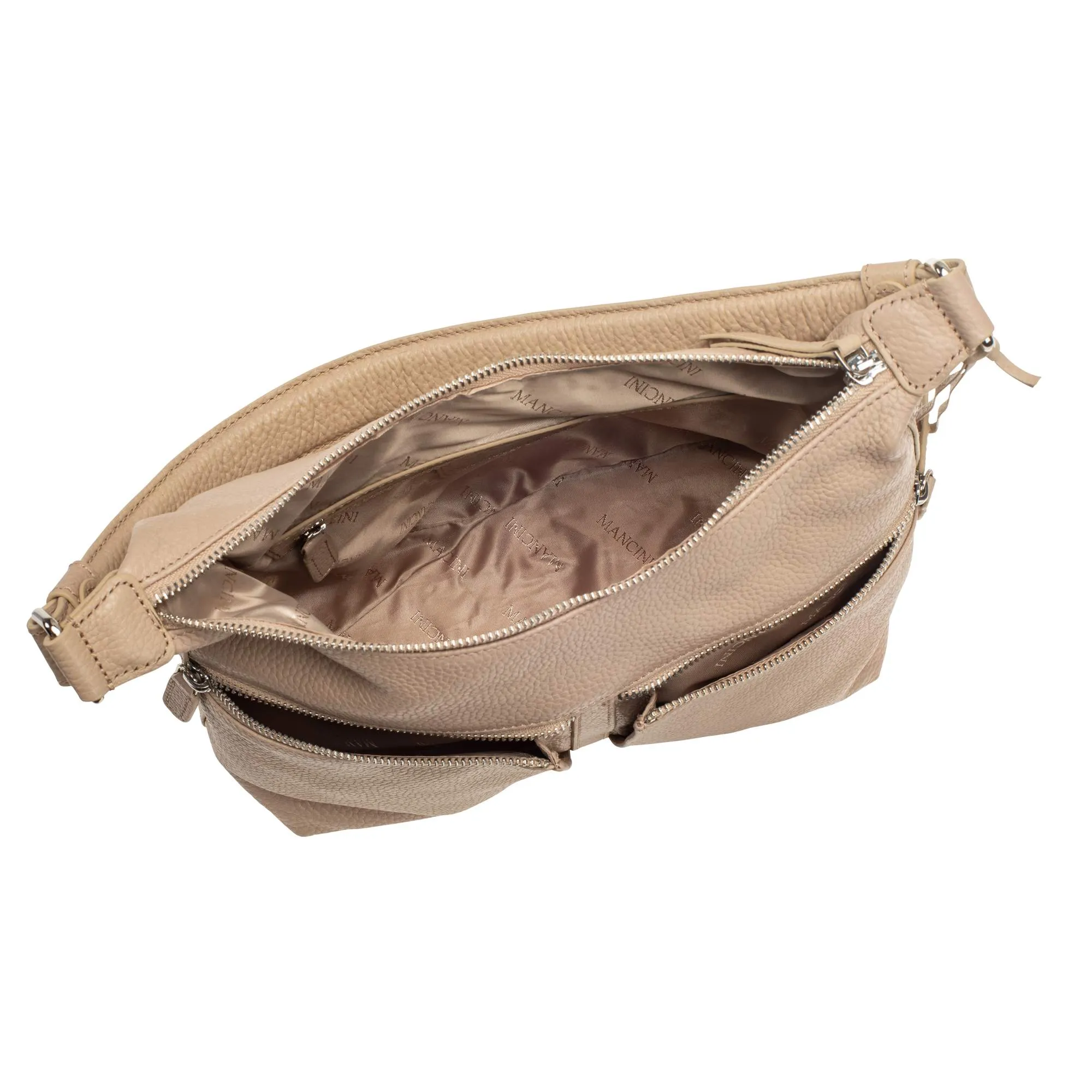 Mancini Pebbled Renne Shoulder Bag