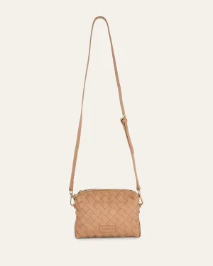 MANUEL CROSSBODY BAG TAN LEATHER