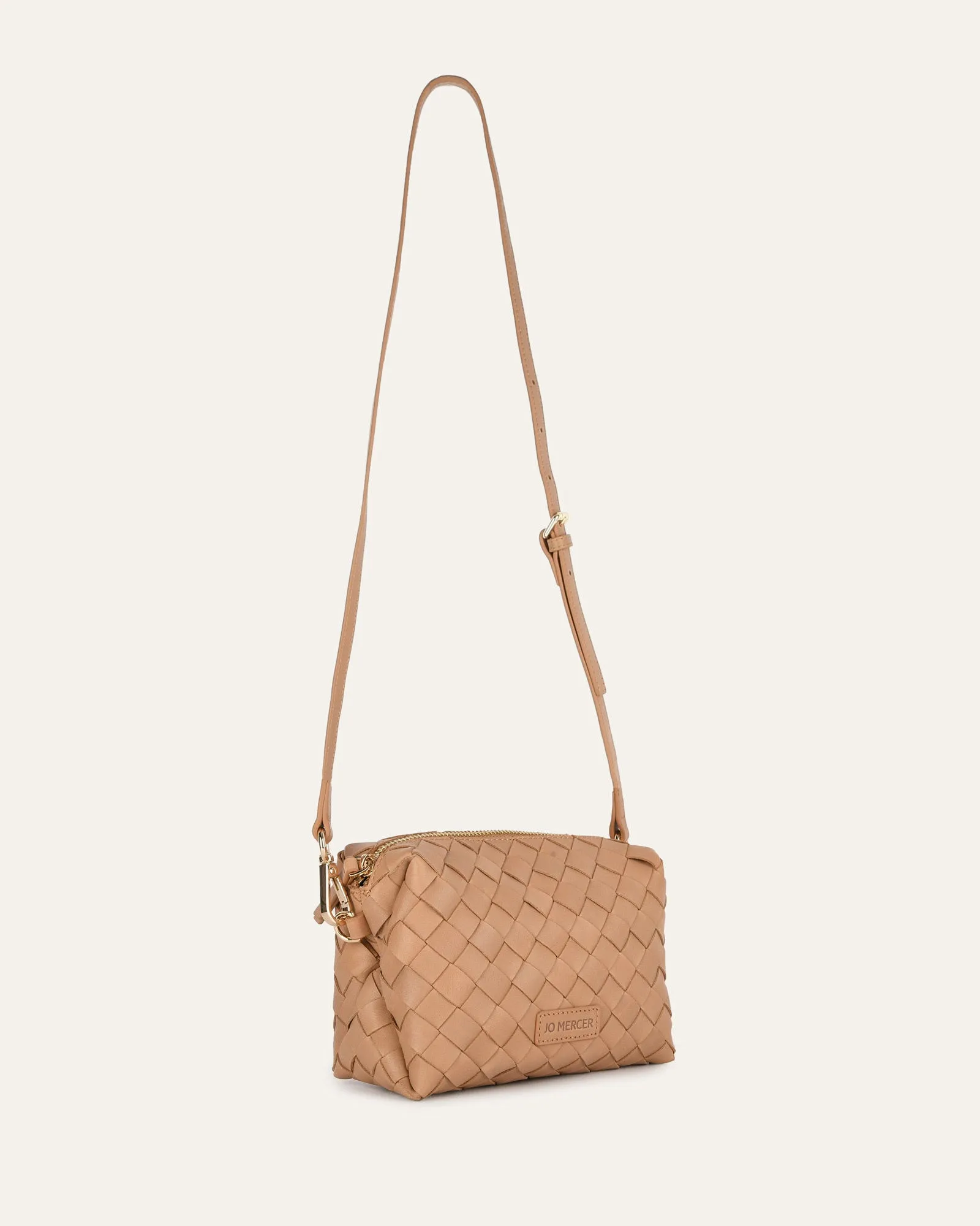 MANUEL CROSSBODY BAG TAN LEATHER