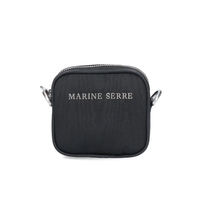 Marine Serre Logo Plaque Chained Pouch