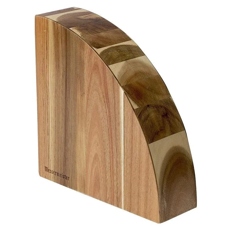 Messermeister Magnetic Quarter-Circle Knife Block