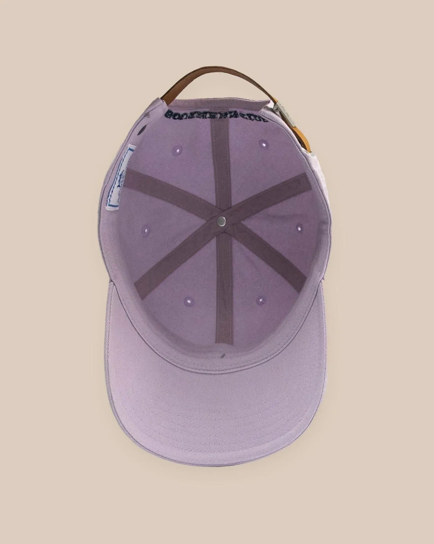 Mini Skipjack Leather Strap Hat - Orchid Petal