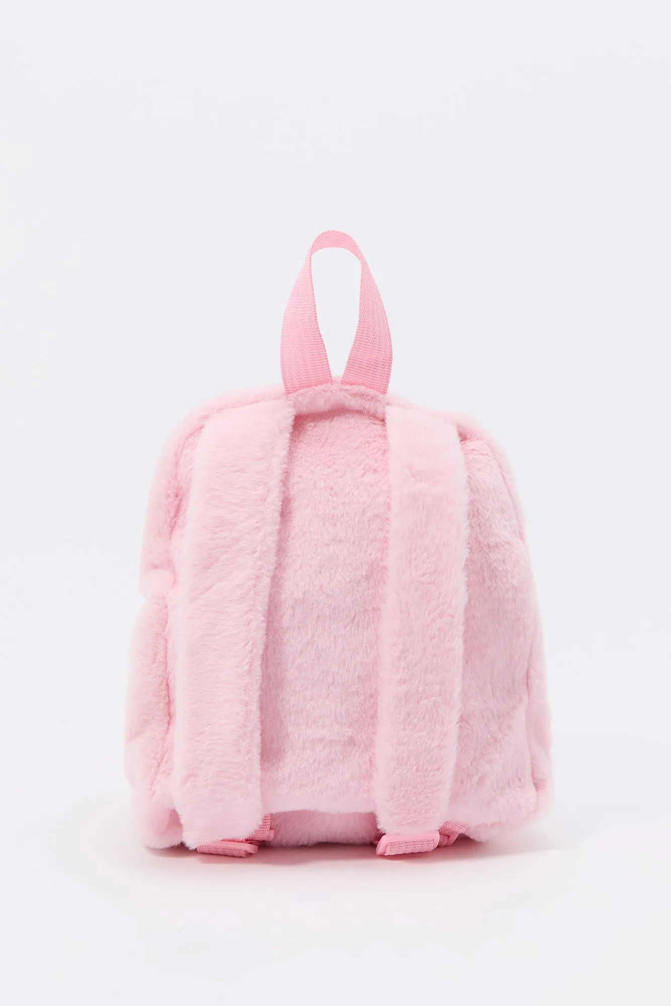 Minisac à dos en similifourrure pour fille