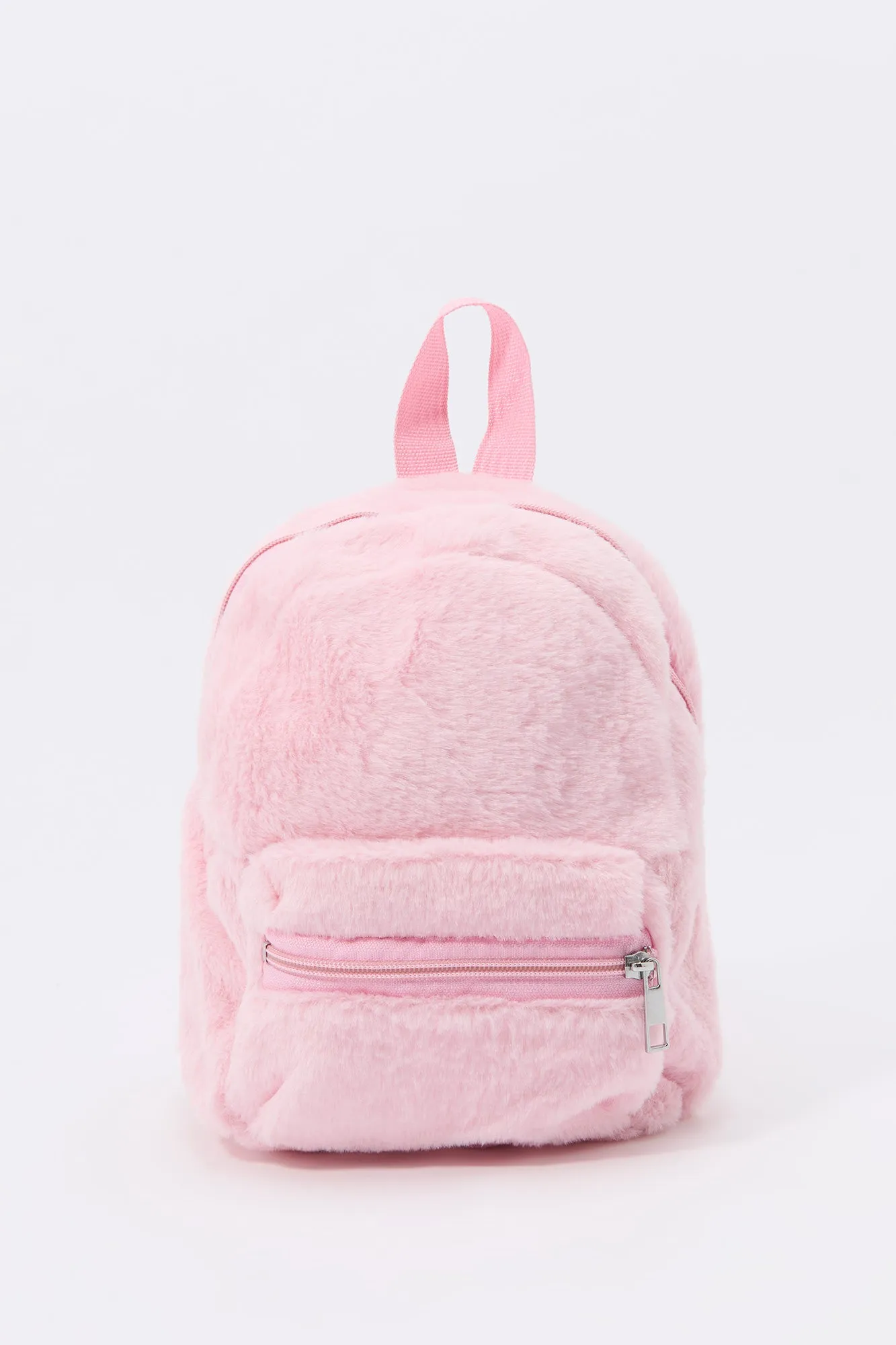 Minisac à dos en similifourrure pour fille