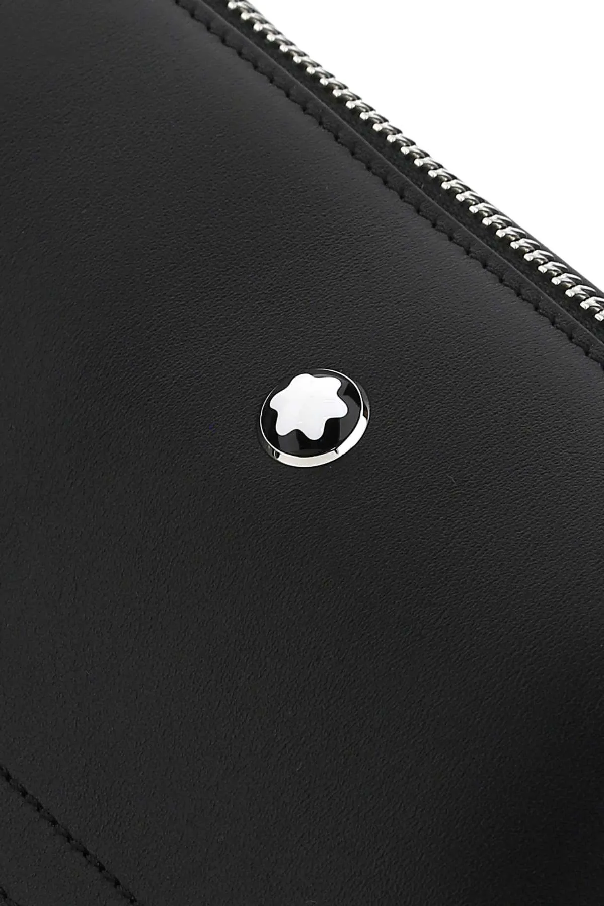Montblanc Logo Plaque Zip-Up Messenger Bag