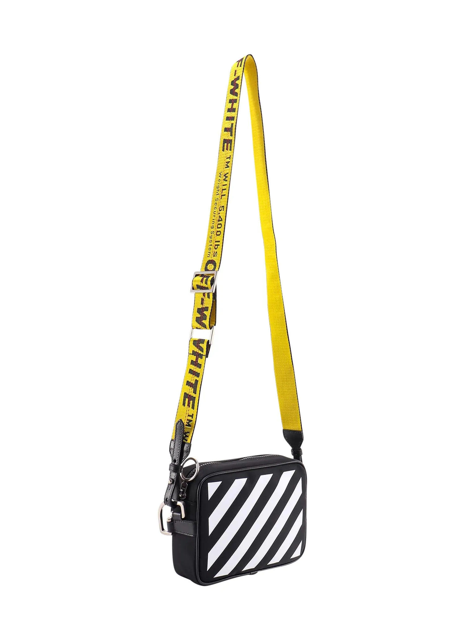 Off-White Diag Printed Zipped Shoulder Bag