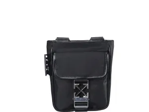 Off-White Logo Engraved Messenger Bag