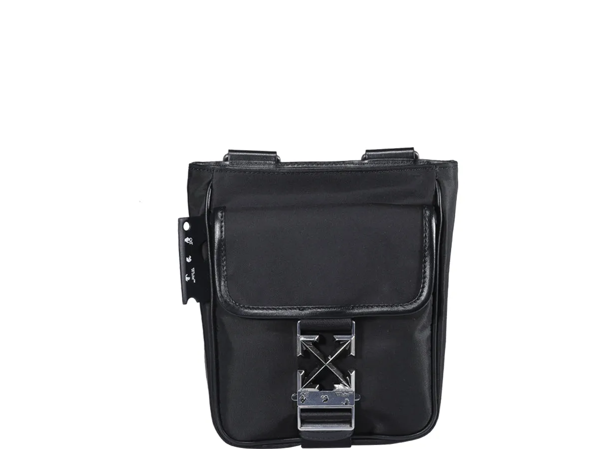 Off-White Logo Engraved Messenger Bag
