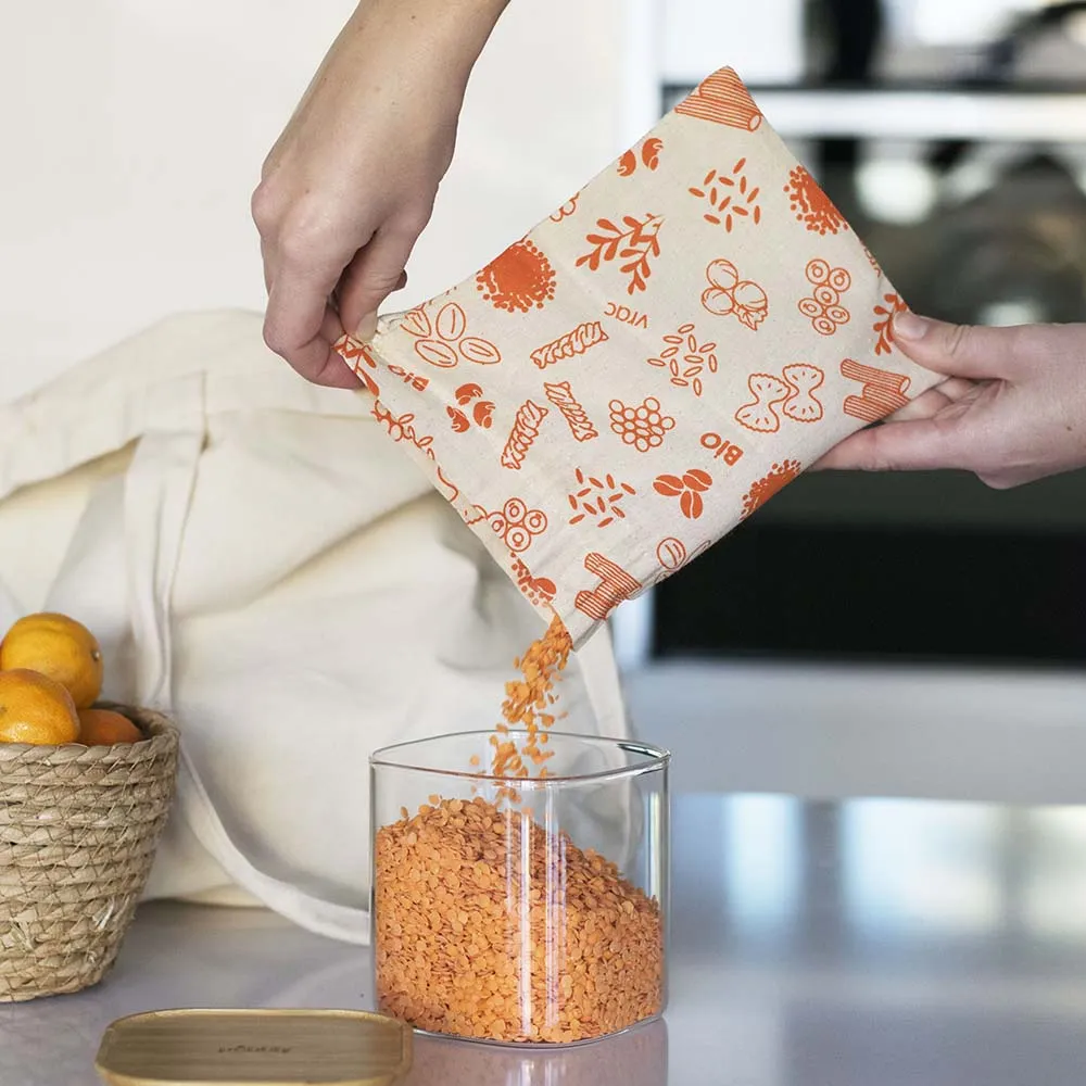 Organic Cotton Produce Pouch