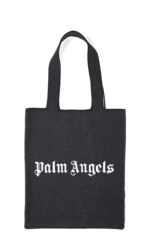 Palm Angels Logo Print Tote Bag