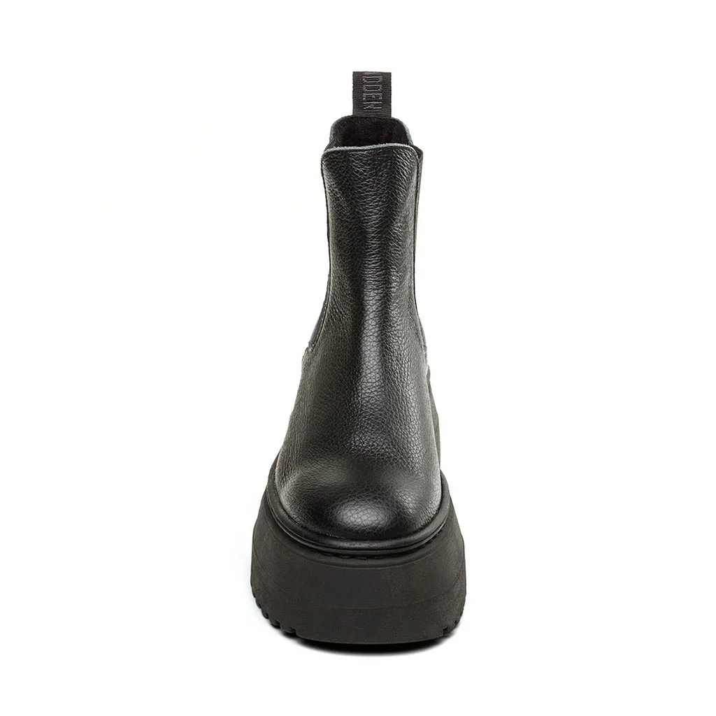 Pegasus Boot BLACK LEATHER