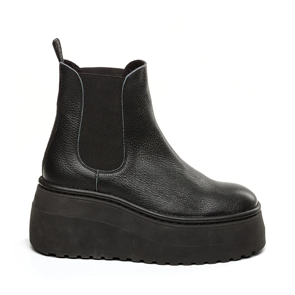 Pegasus Boot BLACK LEATHER