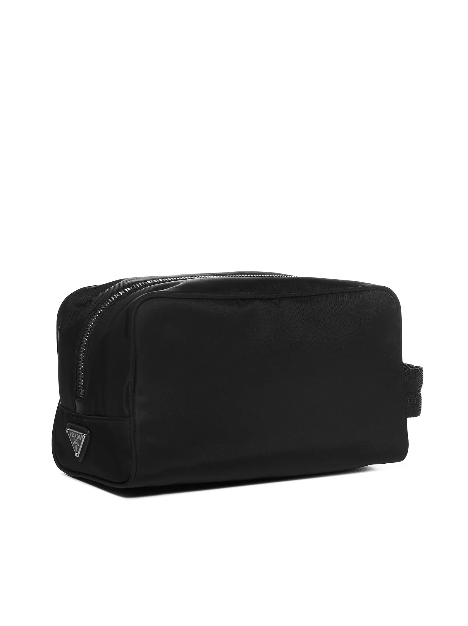 Prada Logo Plaque Toiletry Bag