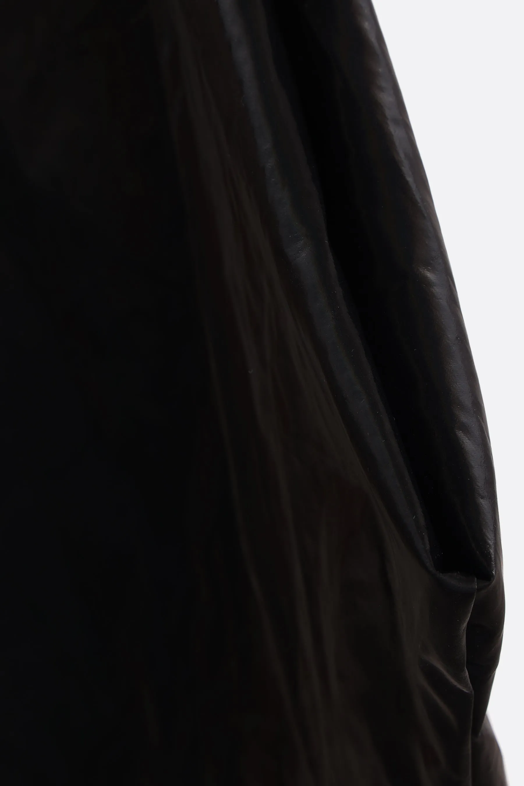Puppet rubberized nylon sleeveless dress