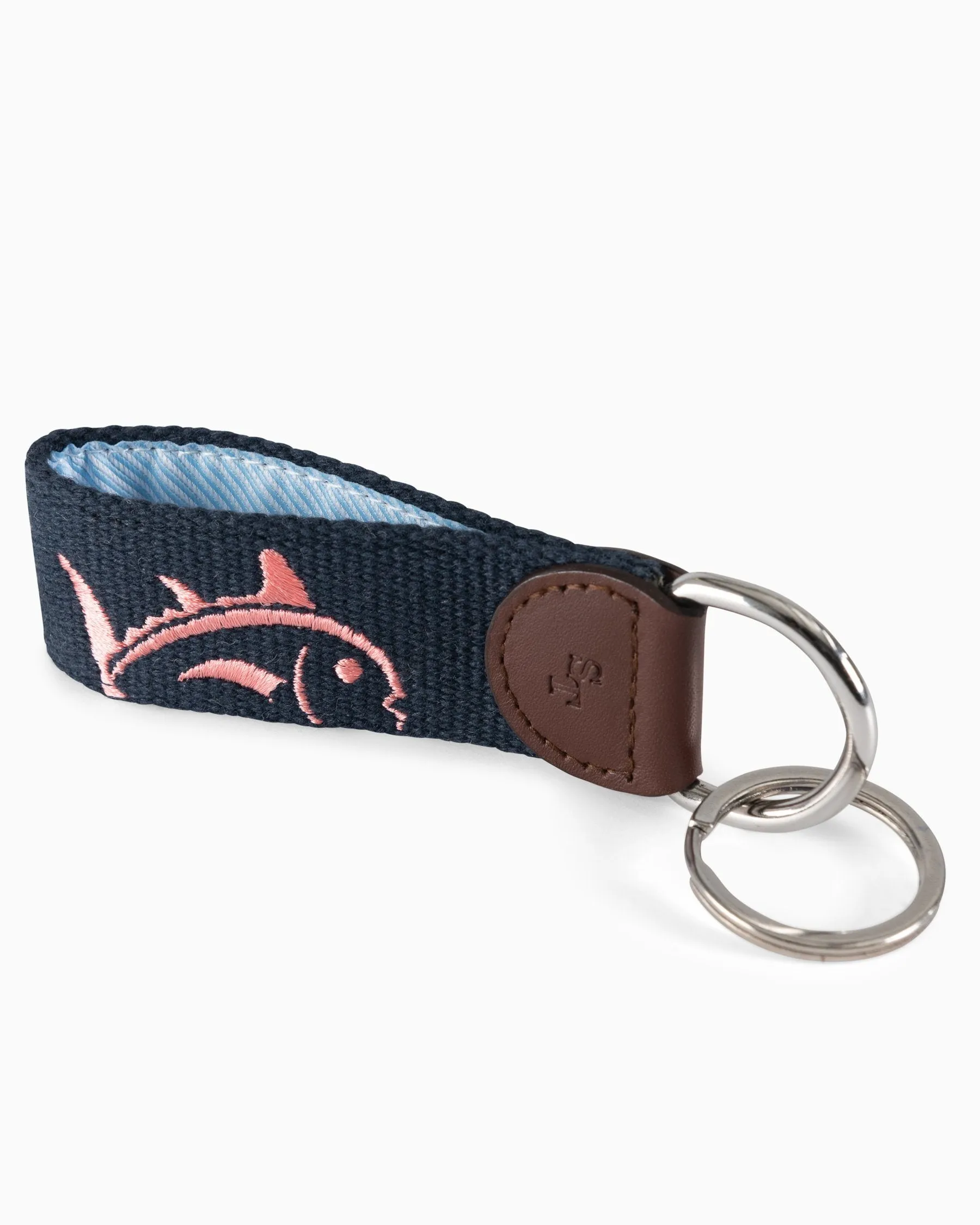 Rising Skipjack Embroidered Key Fob