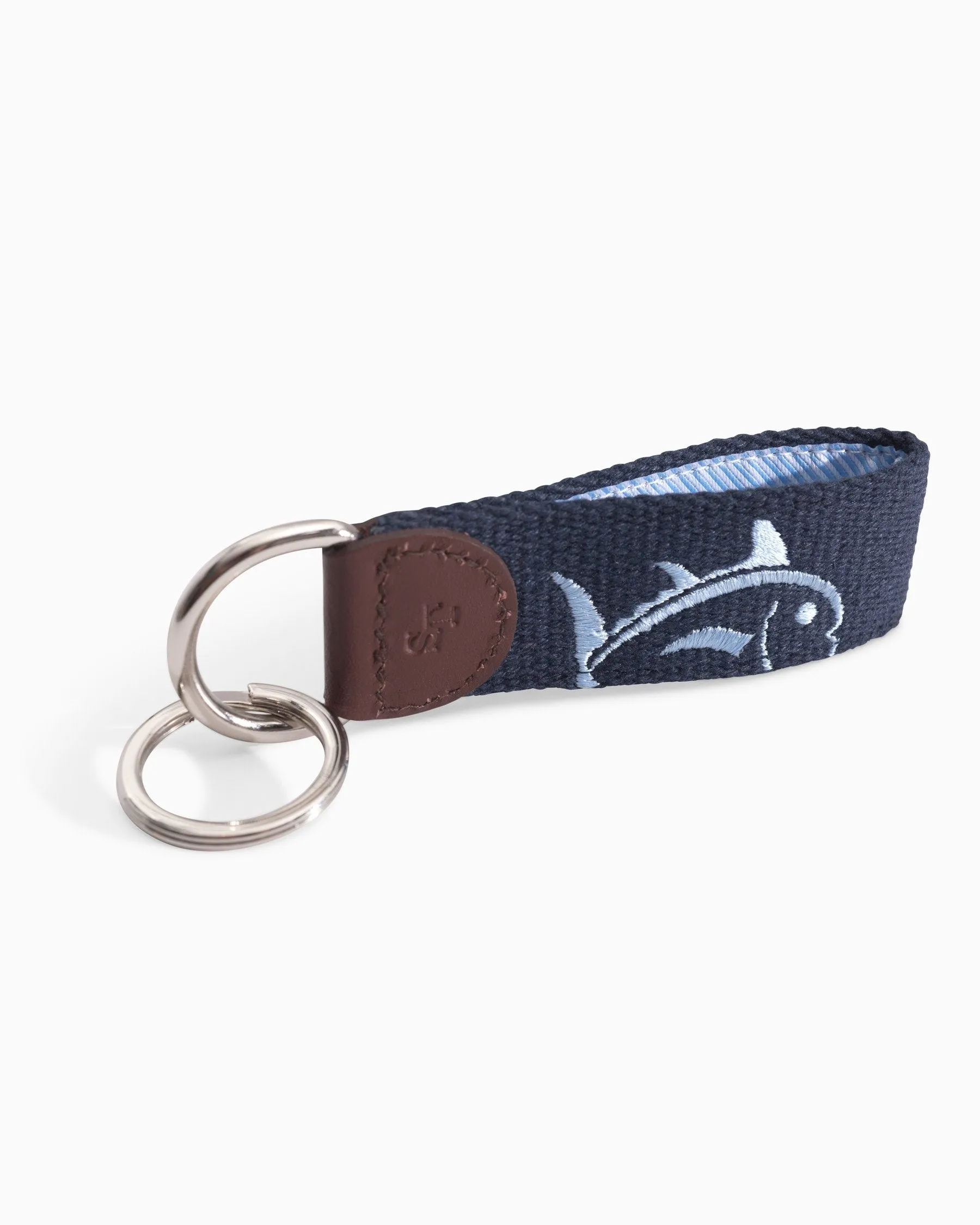 Rising Skipjack Embroidered Key Fob