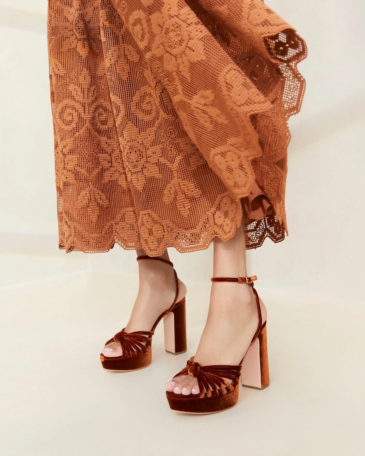 Rivka Sienna Knot Platform Sandal