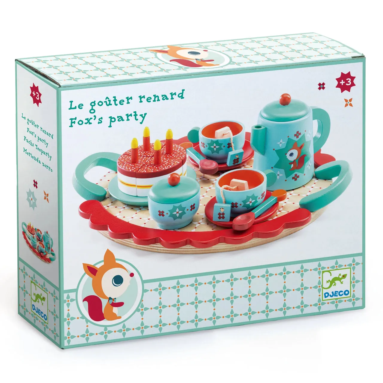 Role Play Fox's Tea Party Set