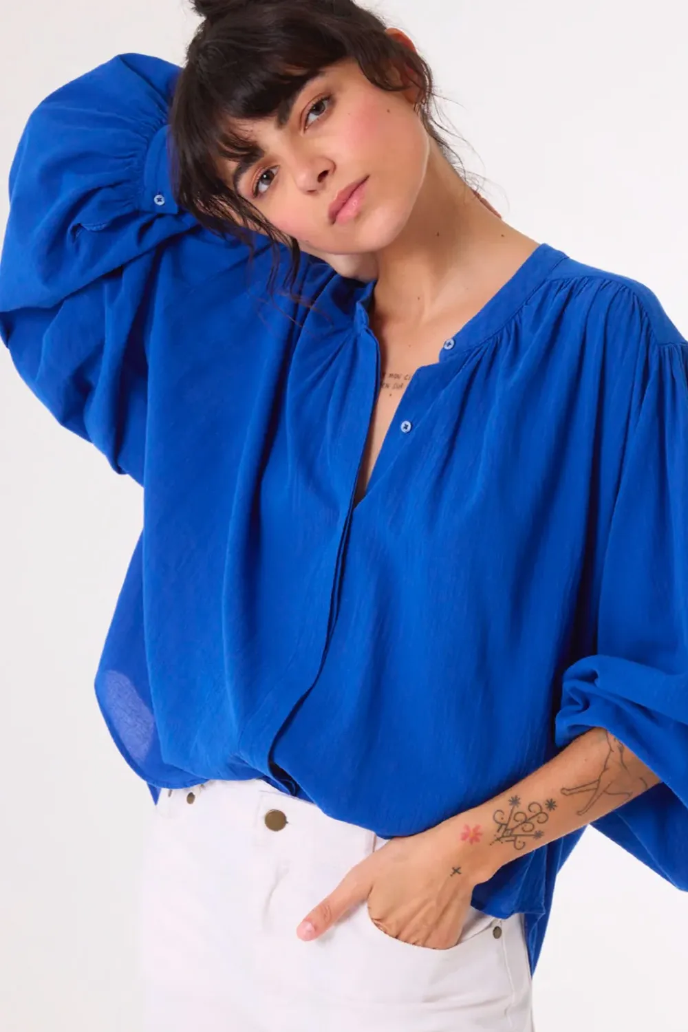 Sacrecoeur Lena Royal Blouse