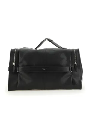 Saint Laurent Logo Detailed Square Tote Bag