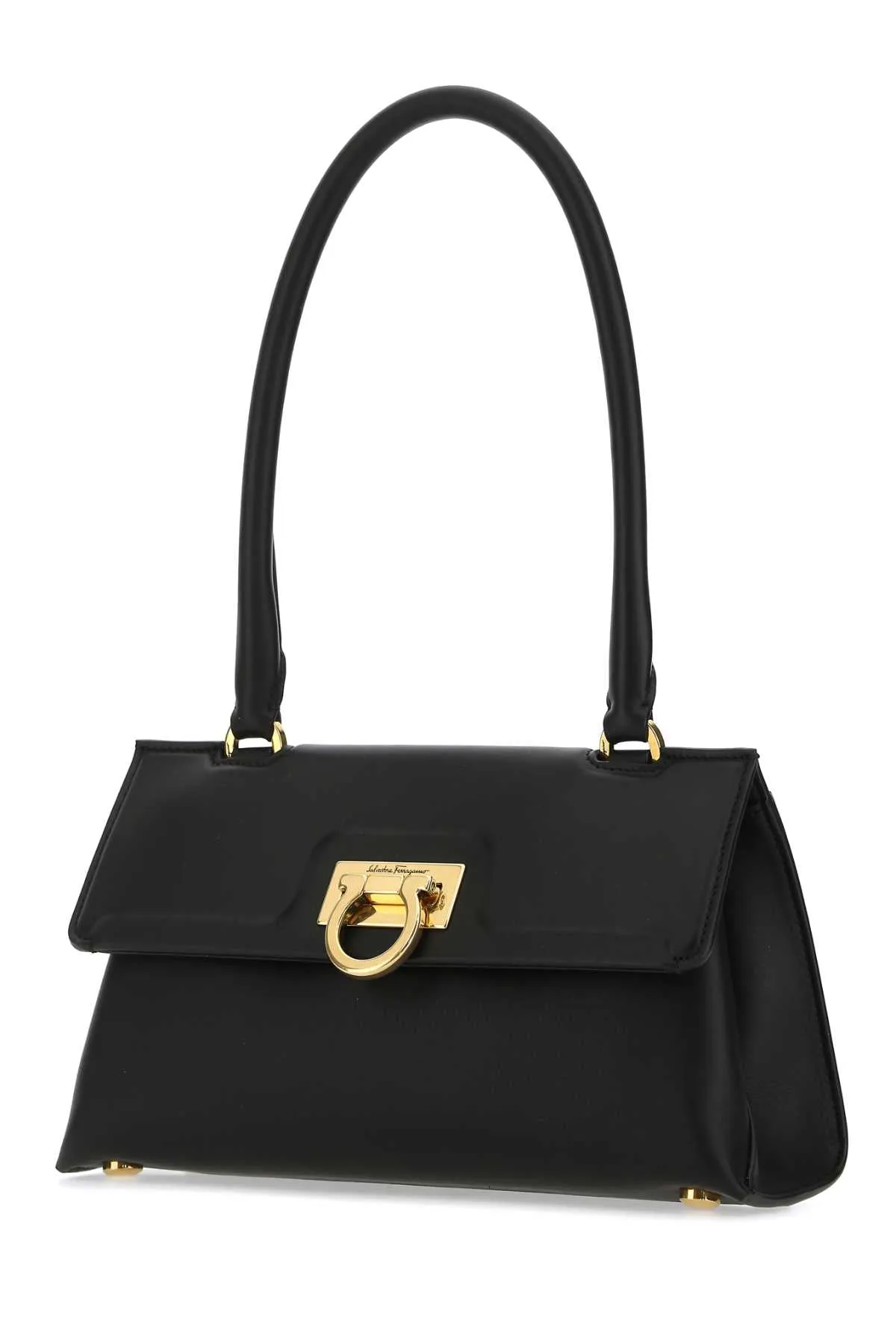 Salvatore Ferragamo Trifolio Long-Handle Shoulder Bag