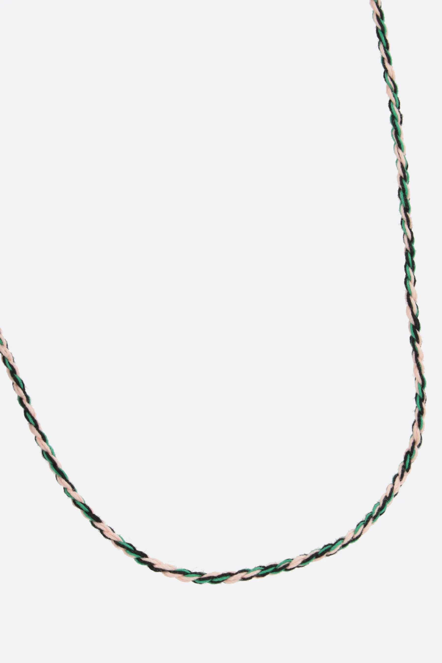 Scarlett cord necklace with pearls