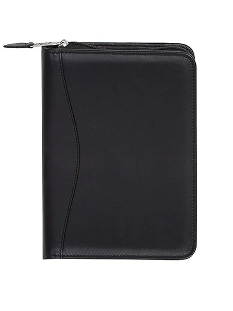 Scully Leather Soft Plonge Zip Weekly Planner Assorted Colors