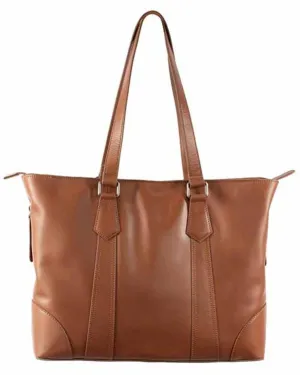 Scully Leather Tri Toned Large Ladies Leather Tote