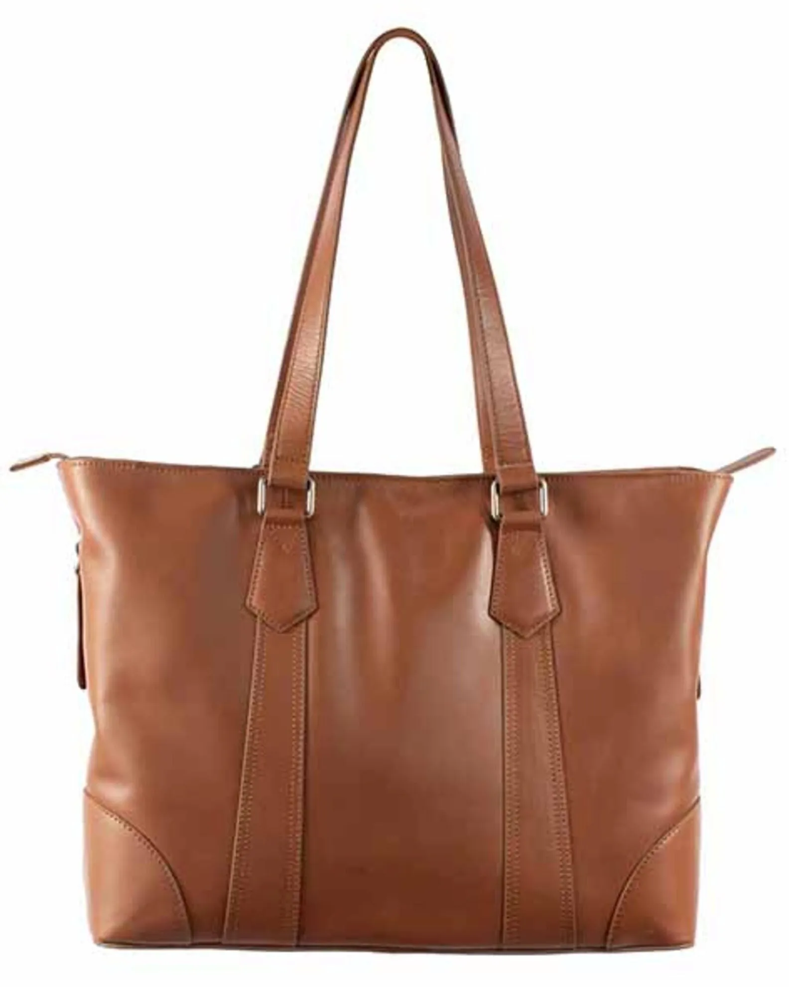 Scully Leather Tri Toned Large Ladies Leather Tote