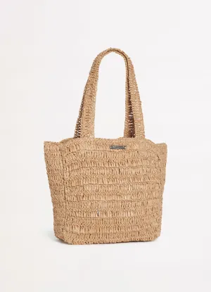 Shores Woven Tote Bag - Natural